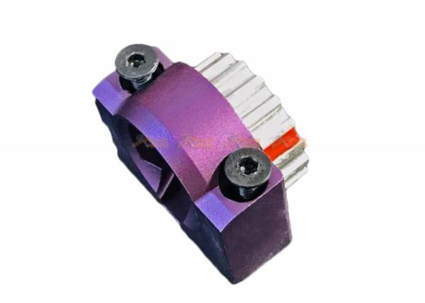 Bow Master Aluminum CNC Chamber Base for GHK AK GBBR - Purple - Image 2