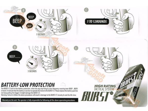 BOL (Avocado) Burst Programmable MOSFET Device for AEG, ERG, EBB (1~12rd/30rd, T-Plug) - Image 2
