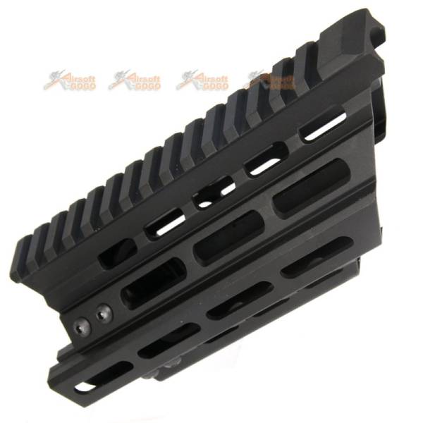 Battleaxe CNC Aluminum P90 RAS Handguard (Keymod+M-LOK) (Black) - Image 5