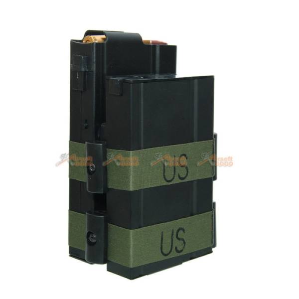 900rd  Electric Drum Auto-Wind Dual Magazine for M14 AEG - Image 2