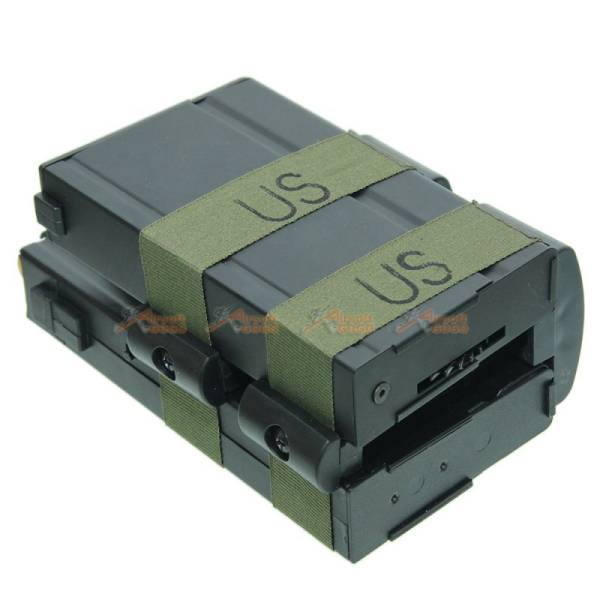 900rd  Electric Drum Auto-Wind Dual Magazine for M14 AEG - Image 3