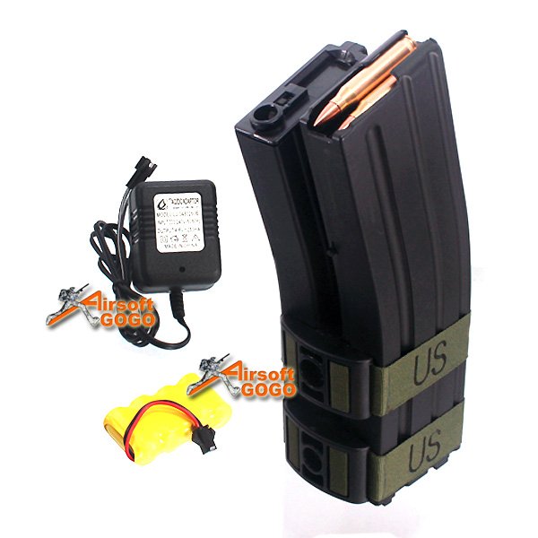 Battleaxe 1200RDS Electric Drum Magazine for M4/M1