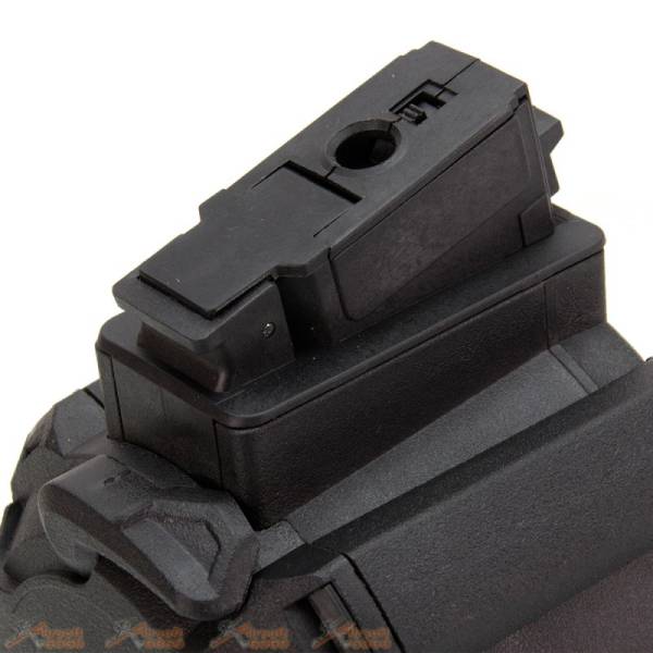 1000 Rounds Electric Drum Magazine for AK Airsoft AEG (Black) - Image 5