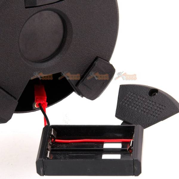 1000 Rounds Electric Drum Magazine for AK Airsoft AEG (Black) - Image 4