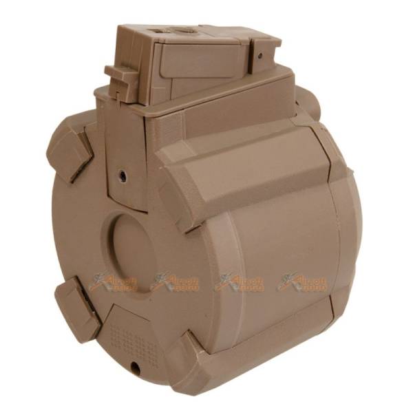 1000 Rounds Electric Drum Magazine for AK Airsoft AEG (DE) - Image 2