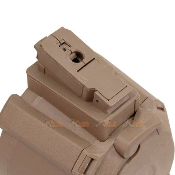 1000 Rounds Electric Drum Magazine for AK Airsoft AEG (DE) - Image 6