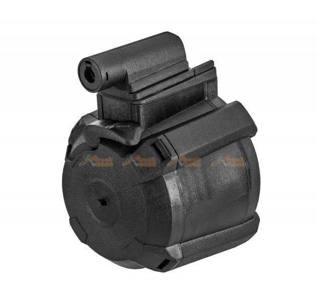 Battleaxe 1000rds Electric Drum Magazine for Maui M870 (Black)