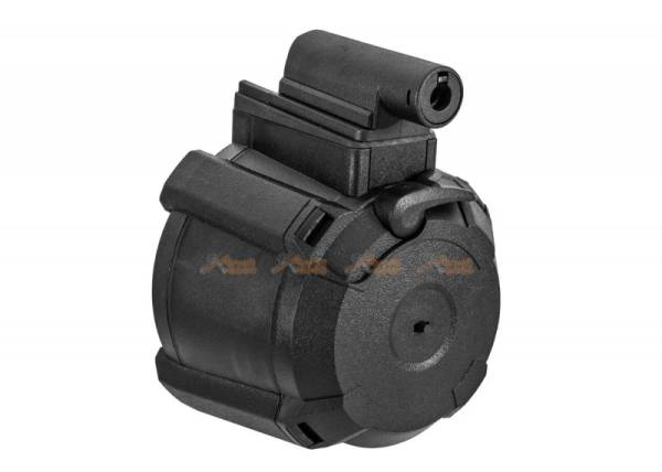 Battleaxe 1000rds Electric Drum Magazine for Maui M870 (Black) - Image 3