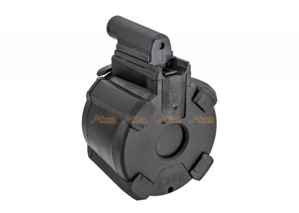 Battleaxe 1000rds Electric Drum Magazine for Maui M870 (Black) - Image 2