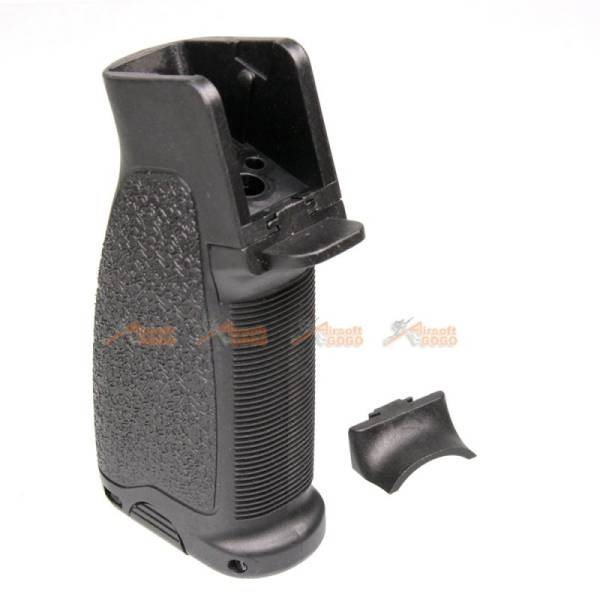 Battleaxe Narrow Angle Grip Type 1 with Motor Base for Marui M4 Airsoft AEG (Black) - Image 2