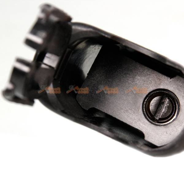 Battleaxe Narrow Angle Grip Type 1 with Motor Base for Marui M4 Airsoft AEG (Black) - Image 3