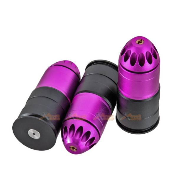 Battleaxe 96 Rounds 40mm Gas Grenade  for 40mm grenade launcher (Pink & Black) - Image 4