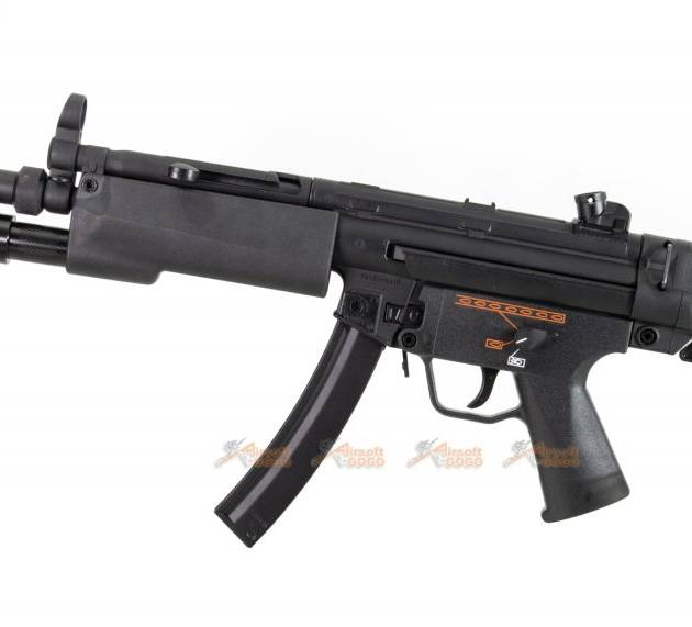 Classic Army MP5A5 AEG SMG with Forend Weaponlight (Black)