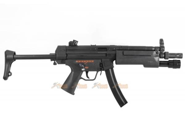 Classic Army MP5A5 AEG SMG with Forend Weaponlight (Black) - Image 2