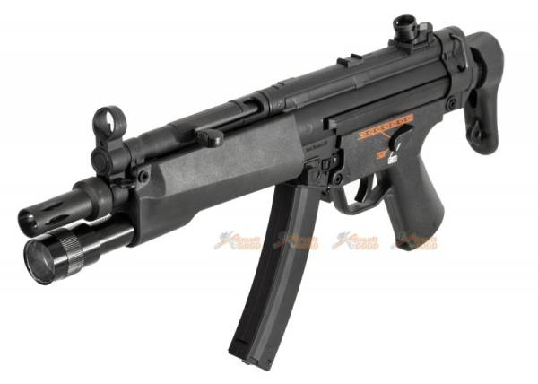 Classic Army MP5A5 AEG SMG with Forend Weaponlight (Black) - Image 3