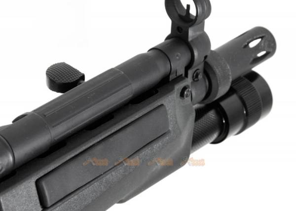 Classic Army MP5A5 AEG SMG with Forend Weaponlight (Black) - Image 5