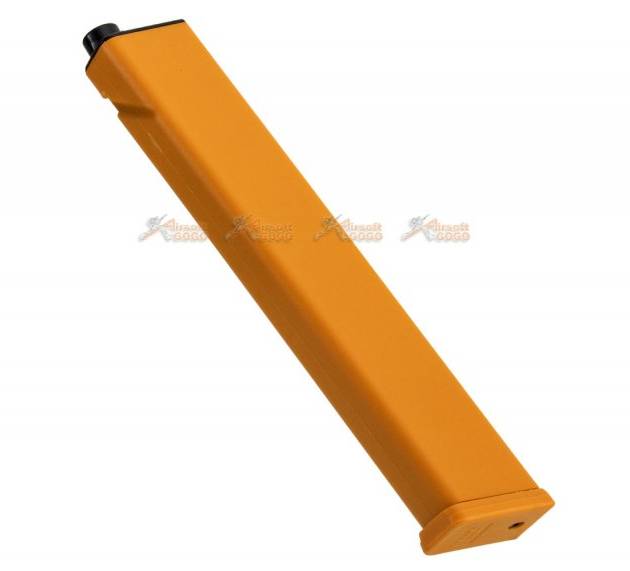 Classic Army 120rds Mid-Cap Magazine for Classic Army Nemesis X9 & G&G ARP9 Series Airsoft AEG - Orange