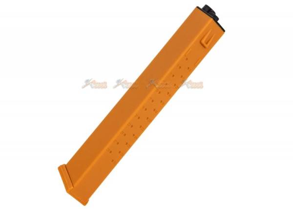 Classic Army 120rds Mid-Cap Magazine for Classic Army Nemesis X9 & G&G ARP9 Series Airsoft AEG - Orange - Image 2