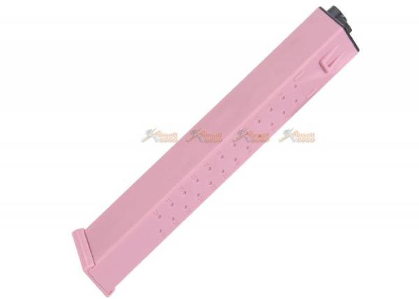 Classic Army 120rds Mid-Cap Magazine for Classic Army Nemesis X9 & G&G ARP9 Series Airsoft AEG - Pink - Image 2