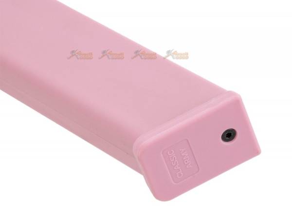 Classic Army 120rds Mid-Cap Magazine for Classic Army Nemesis X9 & G&G ARP9 Series Airsoft AEG - Pink - Image 3