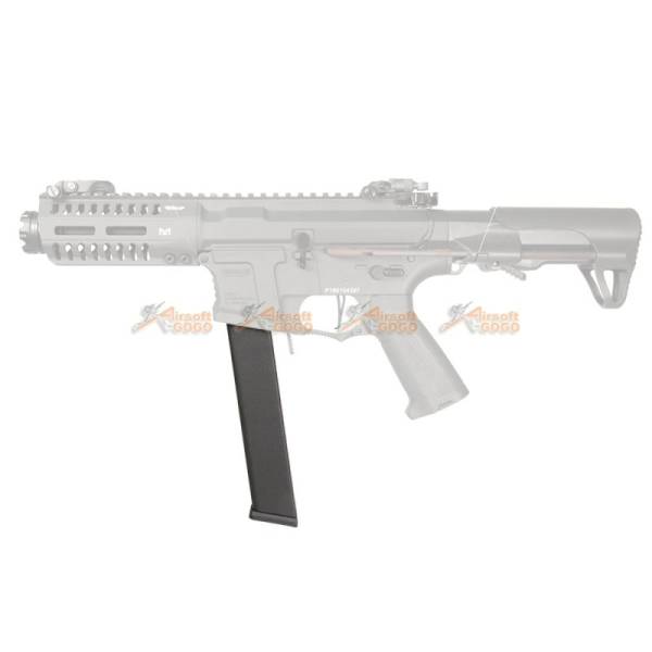 120rds Mid-Cap Magazine for Classic Army Nemesis X9 & G&G ARP9 Series Airsoft AEG (Black) - Image 4