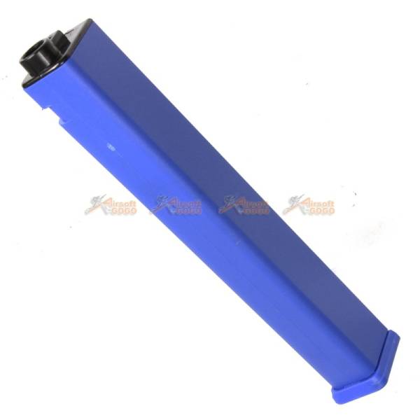 120rds Mid-Cap Magazine for Classic Army Nemesis X9 & G&G ARP9 Series Airsoft AEG (Blue) - Image 3