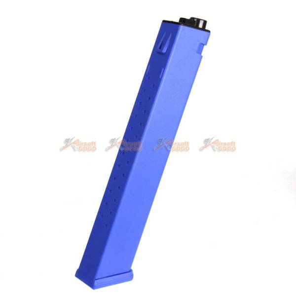 120rds Mid-Cap Magazine for Classic Army Nemesis X9 & G&G ARP9 Series Airsoft AEG (Blue) - Image 4