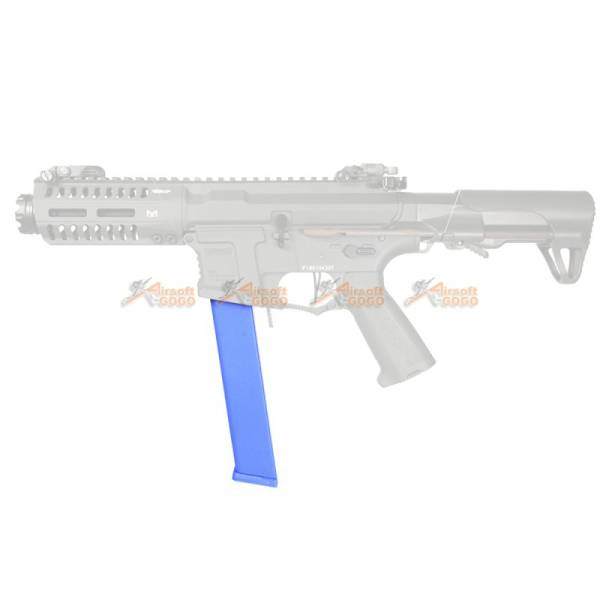 120rds Mid-Cap Magazine for Classic Army Nemesis X9 & G&G ARP9 Series Airsoft AEG (Blue) - Image 2
