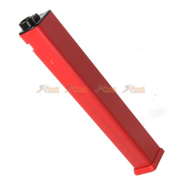 120rds Mid-Cap Magazine for Classic Army Nemesis X9 & G&G ARP9 Series Airsoft AEG (Red) - Image 3