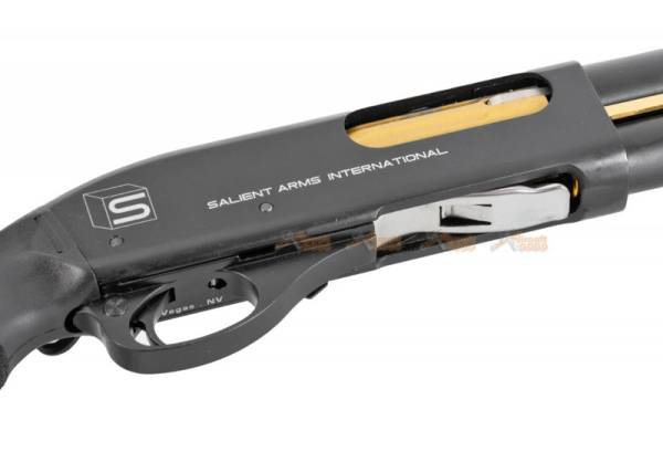 APS Salient Arms CAM870 MKIII Pump Action Shotgun (Black) - Image 5