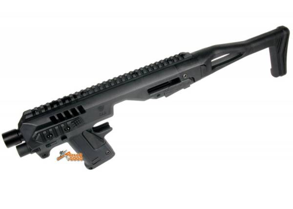 CAA AIRSOFT MICRO RONI Pistol Carbine Conversion for Umarex G17 G19 G22 / VFC G17 G18C G19 / Tokyo Marui KSC WE G17 G18C G19 G23F Gas Blowback Glock GBB - Image 2