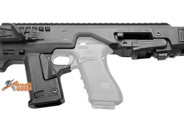 CAA AIRSOFT MICRO RONI Pistol Carbine Conversion for Umarex G17 G19 G22 / VFC G17 G18C G19 / Tokyo Marui KSC WE G17 G18C G19 G23F Gas Blowback Glock GBB - Image 8