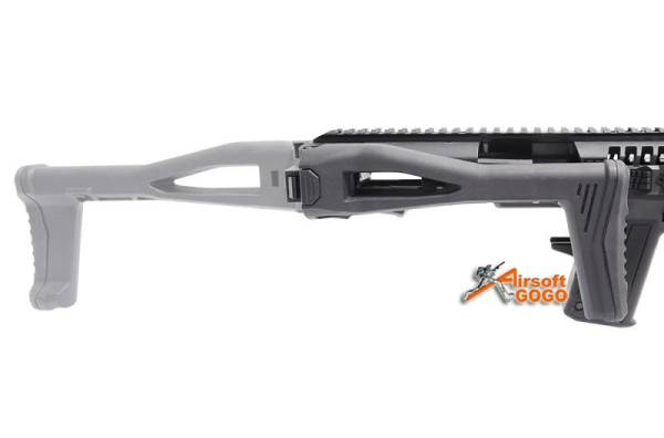 CAA AIRSOFT MICRO RONI Pistol Carbine Conversion for Umarex G17 G19 G22 / VFC G17 G18C G19 / Tokyo Marui KSC WE G17 G18C G19 G23F Gas Blowback Glock GBB - Image 9