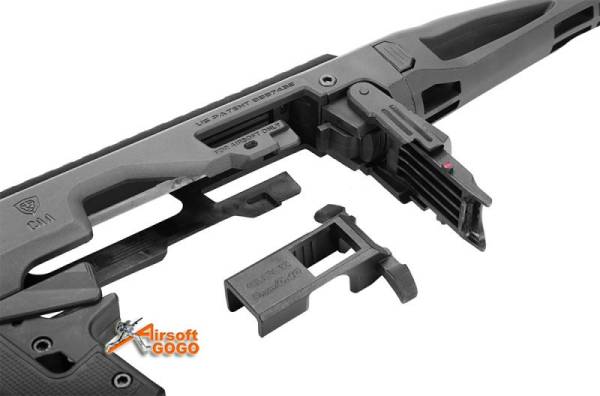 CAA AIRSOFT MICRO RONI Pistol Carbine Conversion for Umarex G17 G19 G22 / VFC G17 G18C G19 / Tokyo Marui KSC WE G17 G18C G19 G23F Gas Blowback Glock GBB - Image 14