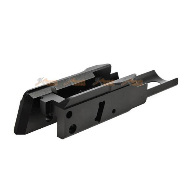 COWCOW Technology Aluminum CNC Enhanced Trigger Housing for Tokyo Marui Model 17 Gen4 GBB (Black) - Image 3