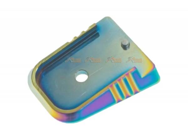 COWCOW Technology  D02 Dottac Magazine Base for Tokyo Marui Hi Capa GBB - Rainbow - Image 2
