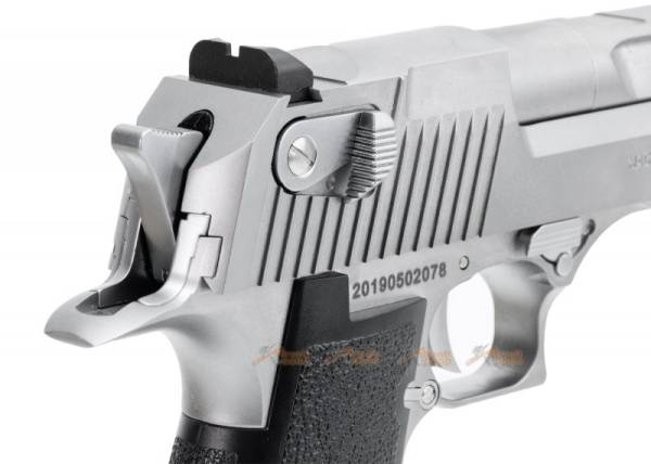 Cybergun WE Desert Eagle .50AE GBB Pistol - Silver - Image 8