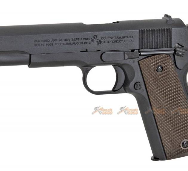 CYBERGUN COLT 1911 GBB PISTOL - BLACK (BY WE)