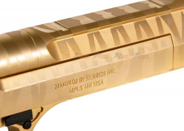 Cybergun Desert Eagle .50 AE Tiger Stripe GBB Pistol ( Black / Gold ) - Image 8