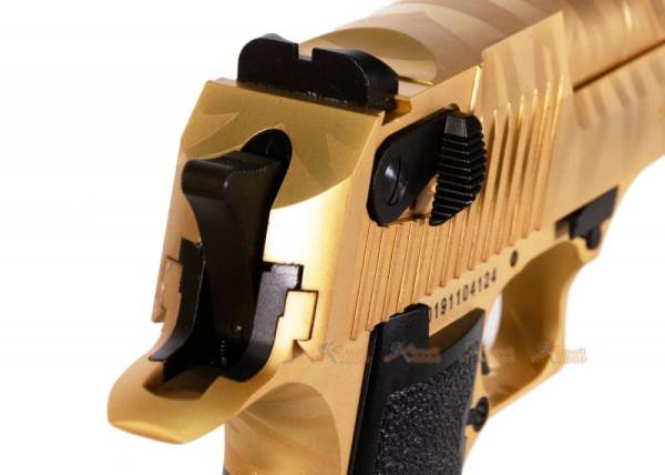 Cybergun Desert Eagle .50 AE Tiger Stripe GBB Pistol ( Black / Gold ) - Image 10