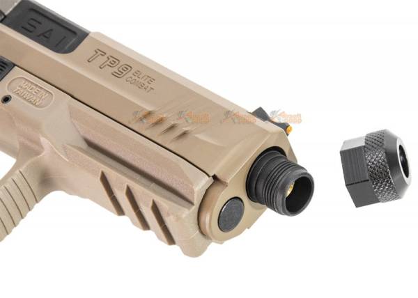 WE SAI TP9 Elite Combat GBB Pistol (FDE) - Image 4