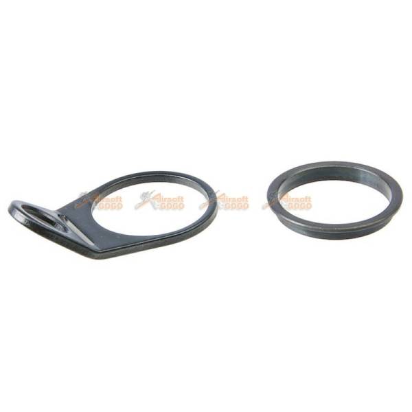 Crusader Rotatable Tactical Sling Swivels for M4 GBB (by VFC) - Black - Image 3