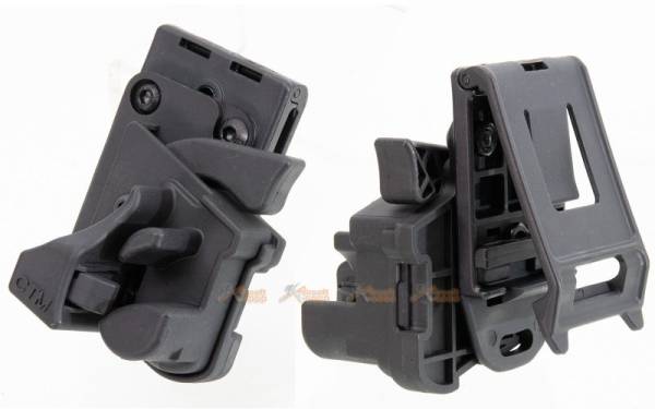 QD Tactical CTM Holster Right Hand Version for Action Army AAP-01 Airsoft GBB (Black) - Image 2