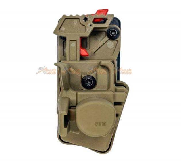 CTM Tac Hicapa-Holster for Marui / WE / KJ / ICS / EMG (Dark Earth)