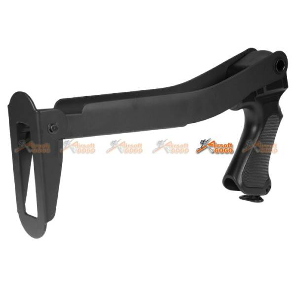 CYMA CM352 Foldable Stock with Grip for CYMA M870  (Black) - Image 2