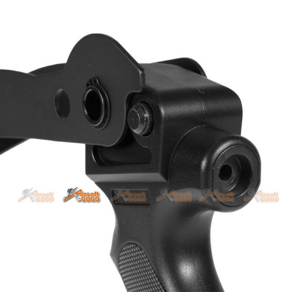 CYMA CM352 Foldable Stock with Grip for CYMA M870  (Black) - Image 4