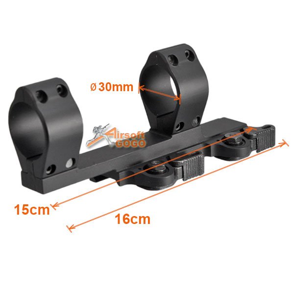 CYMA Sniper SPR 30mm Dual QD Scope Mount
