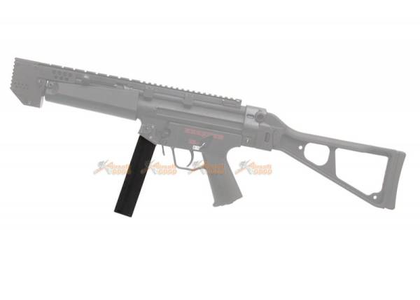 110rds Straight Magazine for CYMA MP5 Airsoft AEG (Black) - Image 2