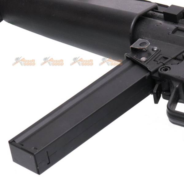 110rds Straight Magazine for CYMA MP5 Airsoft AEG (Black) - Image 7