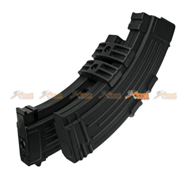 CYMA 1000rds Electric Magazine Dual Magazine for AK Series Airsoft AEG (Black) - Image 5